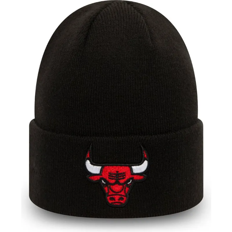 caciuli-negru-essential-cuff-de-chicago-bulls-nba-de-new-era