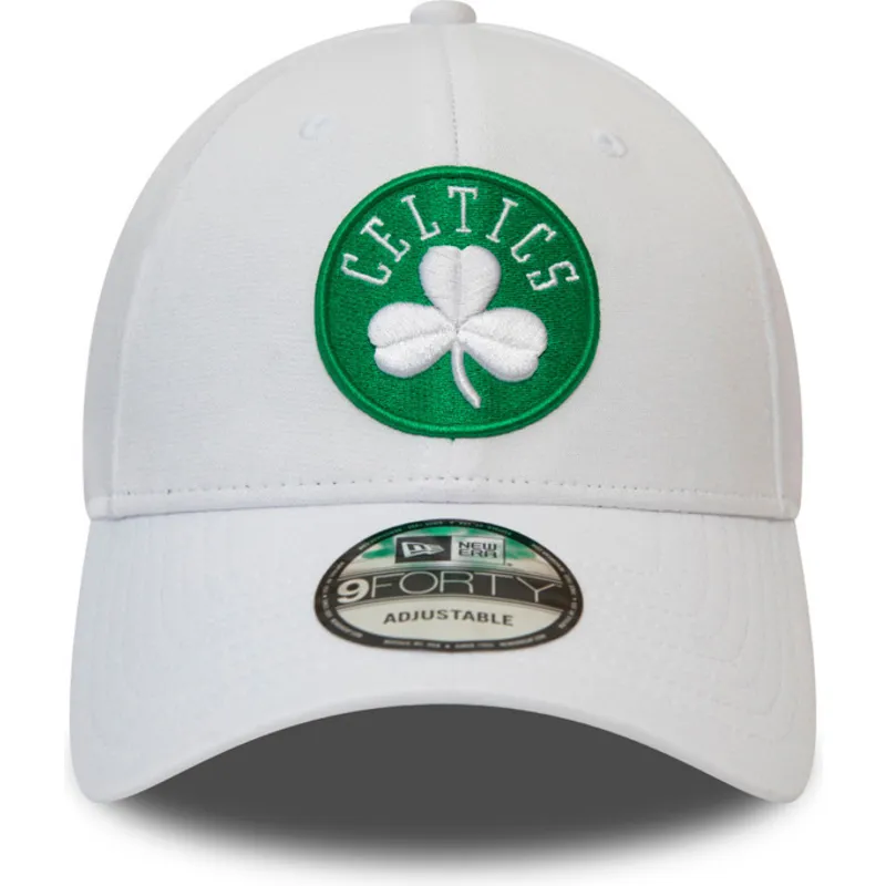 epci-curbata-alb-reglabila-9forty-shadow-tech-de-boston-celtics-nba-de-new-era