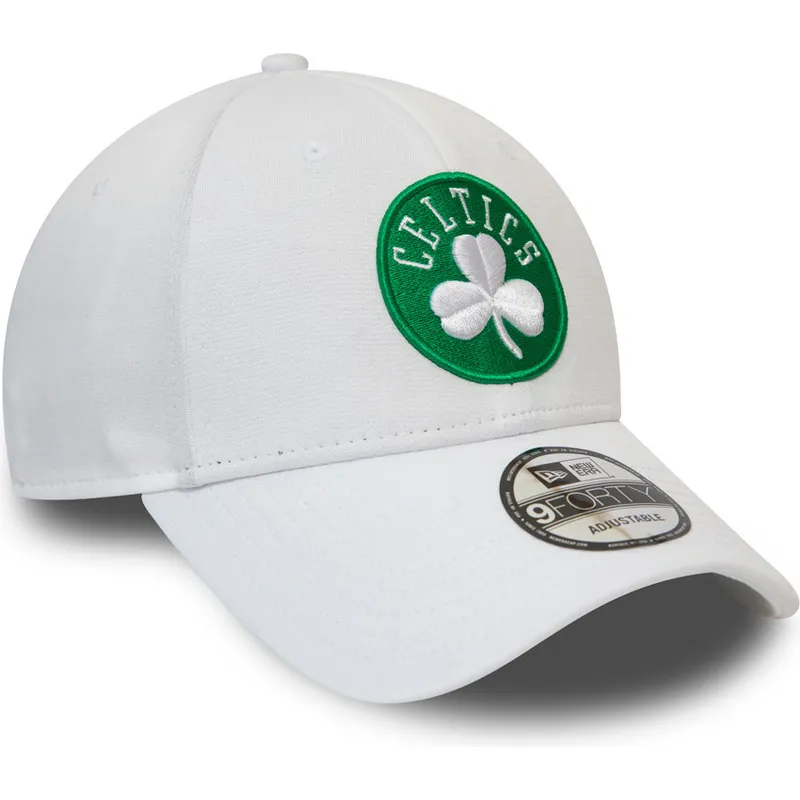 epci-curbata-alb-reglabila-9forty-shadow-tech-de-boston-celtics-nba-de-new-era