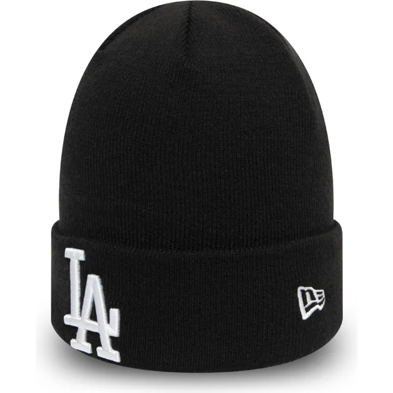 cap-black-essential-cuff-de-los-angeles-dodgers-mlb-de-new-era