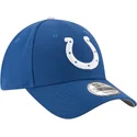 cappellino-visiera-curva-blu-e-bianco-regolabile-9forty-the-league-di-indianapolis-colts-nfl-di-new-era