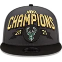 gorra-plana-gris-y-negra-snapback-9fifty-champions-de-milwaukee-bucks-nba-de-new-era