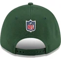 casquette-courbee-verte-et-noire-snapback-9forty-stretch-snap-sideline-road-green-bay-packers-nfl-new-era
