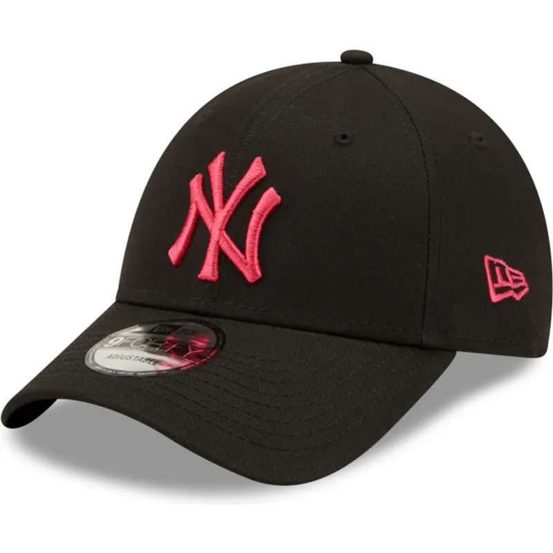 epci-curbata-negru-snapback-rosa-9forty-black-base-de-new-york-yankees-mlb-de-new-era
