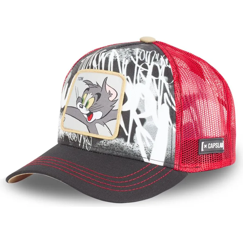 epci-curbata-negru-snapback-tom2-tom-looney-tunes-de-capslab