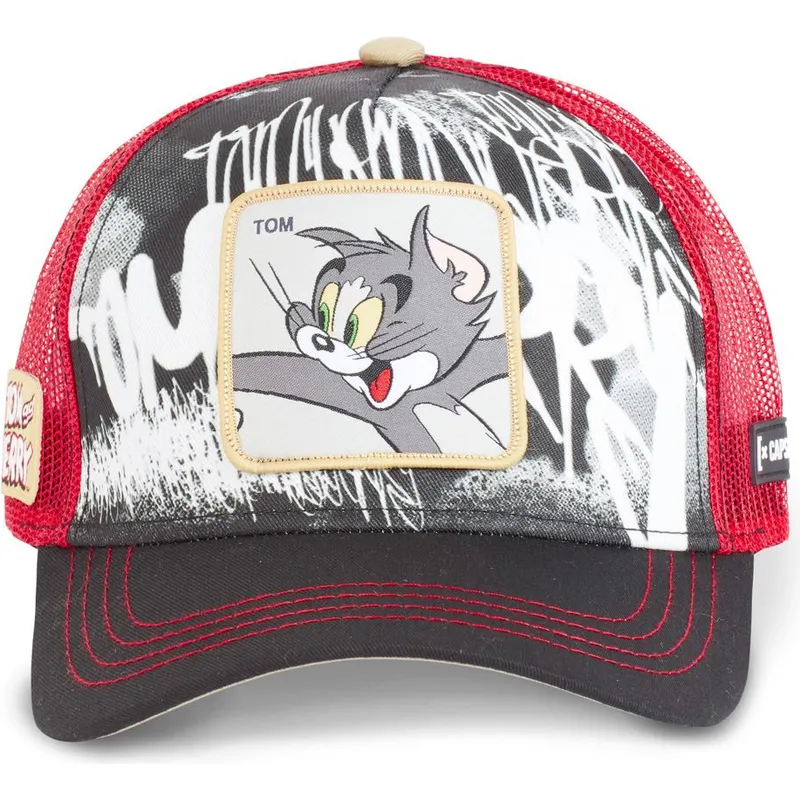 epci-curbata-negru-snapback-tom2-tom-looney-tunes-de-capslab