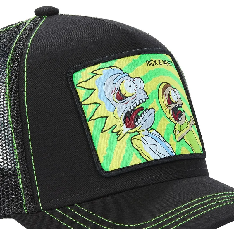 epci-curbata-negru-snapback-psy2-rick-i-morty-de-capslab