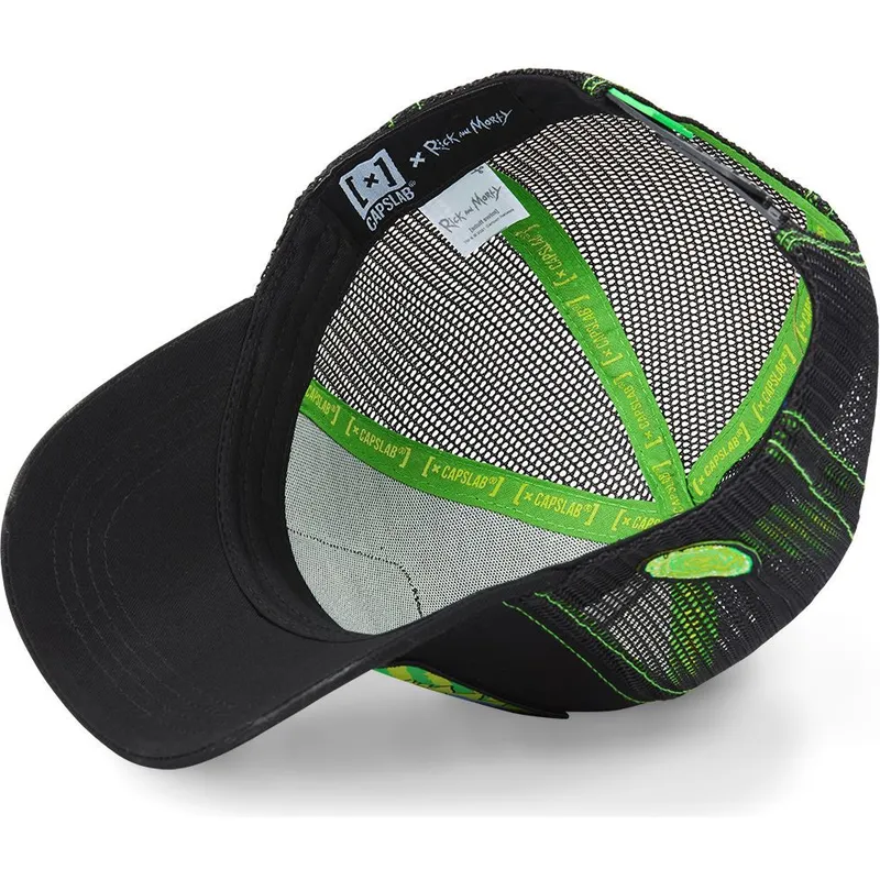 epci-curbata-negru-snapback-psy2-rick-i-morty-de-capslab