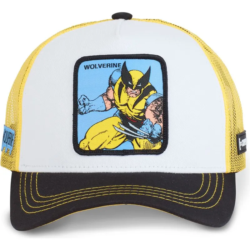 epci-curbata-alb-snapback-wol2-wolverine-marvel-comics-de-capslab