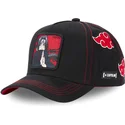 cappellino-curvo-nero-snapback-itachi-uchiha-aka2-naruto-di-capslab