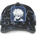 cap-curbata-black-adjustable-strap-killua-zoldyck-hunter-x-hunter-de-capslab