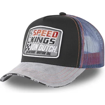 epci-curbata-negru-snapback-speed-kings-spe-de-von-dutch