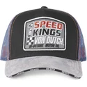 epci-curbata-negru-snapback-speed-kings-spe-de-von-dutch