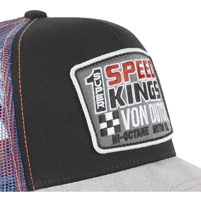 epci-curbata-negru-snapback-speed-kings-spe-de-von-dutch
