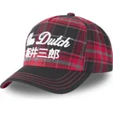 casquette-courbee-rouge-et-noire-ajustable-hun-von-dutch