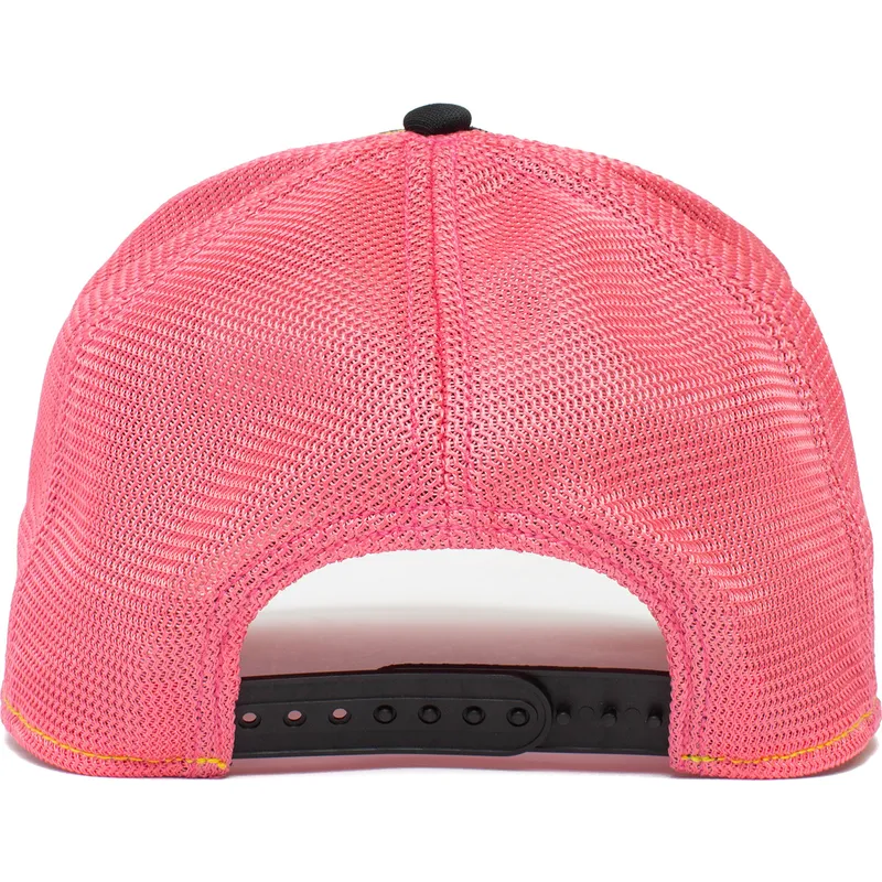 epci-curbata-negru-snapback-rosa-squad-flamingoals-the-farm-de-goorin-bros