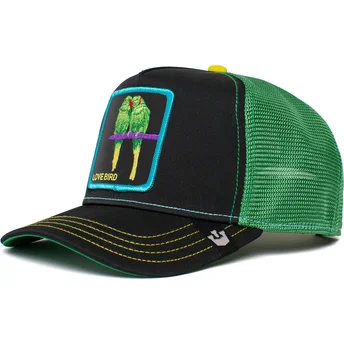 epci-curbata-negru-snapback-love-bird-twitterpated-the-farm-de-goorin-bros