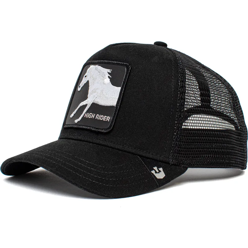 epci-curbata-negru-snapback-high-rider-ride-high-the-farm-de-goorin-bros