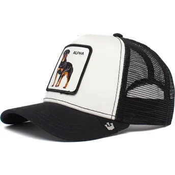 epci-curbata-alb-snapback-alpha-dog-the-farm-de-goorin-bros