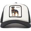 epci-curbata-alb-snapback-alpha-dog-the-farm-de-goorin-bros