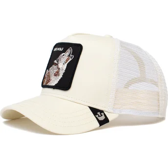 epci-curbata-alb-snapback-the-lone-wolf-solitario-the-farm-de-goorin-bros