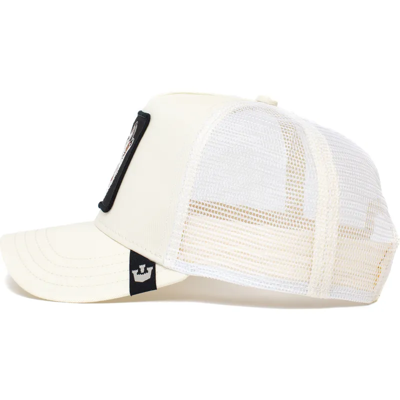epci-curbata-alb-snapback-the-lone-wolf-solitario-the-farm-de-goorin-bros