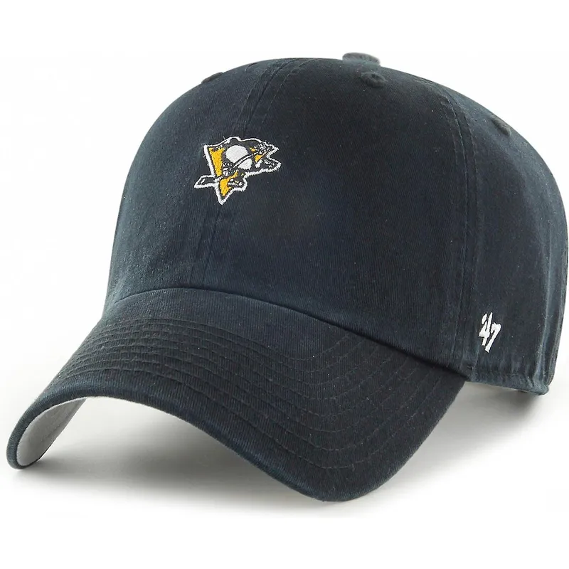 epci-curbata-negru-reglabila-clean-up-base-runner-de-pittsburgh-penguins-nhl-de-47-brand