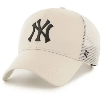 Beige Trucker Cap MVP Branson von New York Yankees MLB von 47 Brand