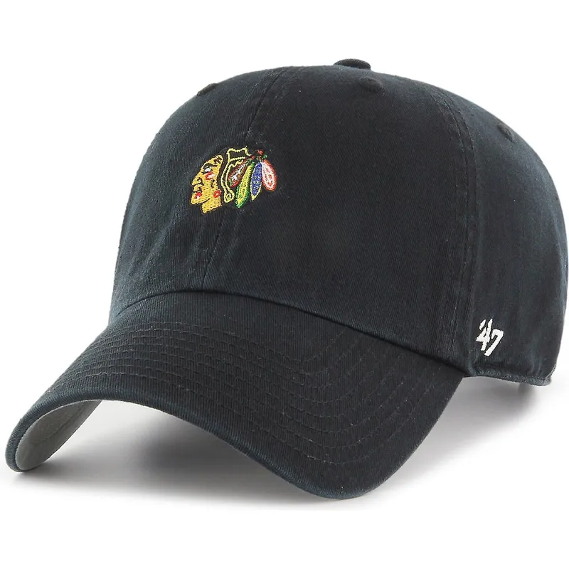 epci-curbata-negru-reglabila-clean-up-base-runner-de-chicago-blackhawks-nhl-de-47-brand