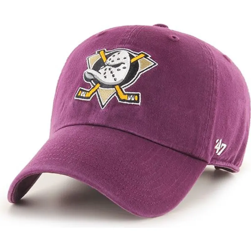 epci-curbata-violet-reglabila-clean-up-de-anaheim-ducks-nhl-de-47-brand