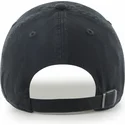casquette-courbee-noire-ajustable-clean-up-base-runner-mlb-47-brand