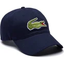 epci-curbata-bleumarin-reglabila-contrast-strap-oversized-crocodile-de-lacoste