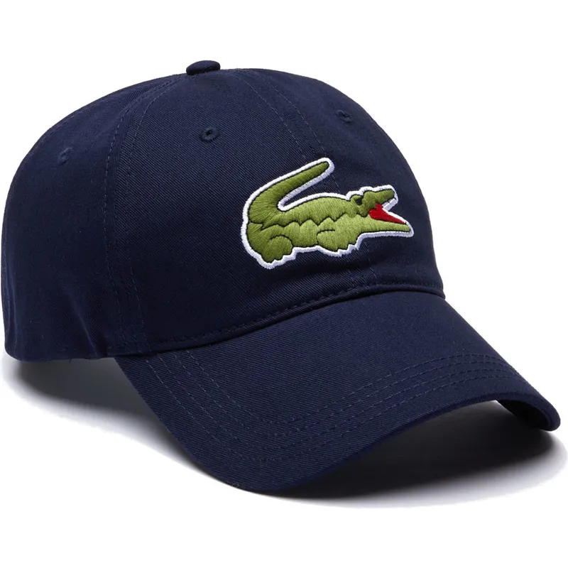 epci-curbata-bleumarin-reglabila-contrast-strap-oversized-crocodile-de-lacoste