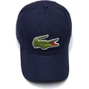 epci-curbata-bleumarin-reglabila-contrast-strap-oversized-crocodile-de-lacoste