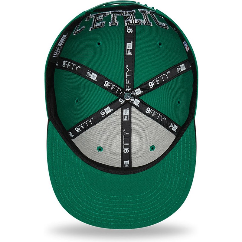 new era snapback green