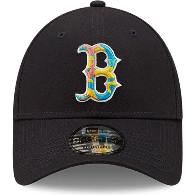 epci-curbata-bleumarin-reglabila-9forty-camo-infill-de-boston-red-sox-mlb-de-new-era