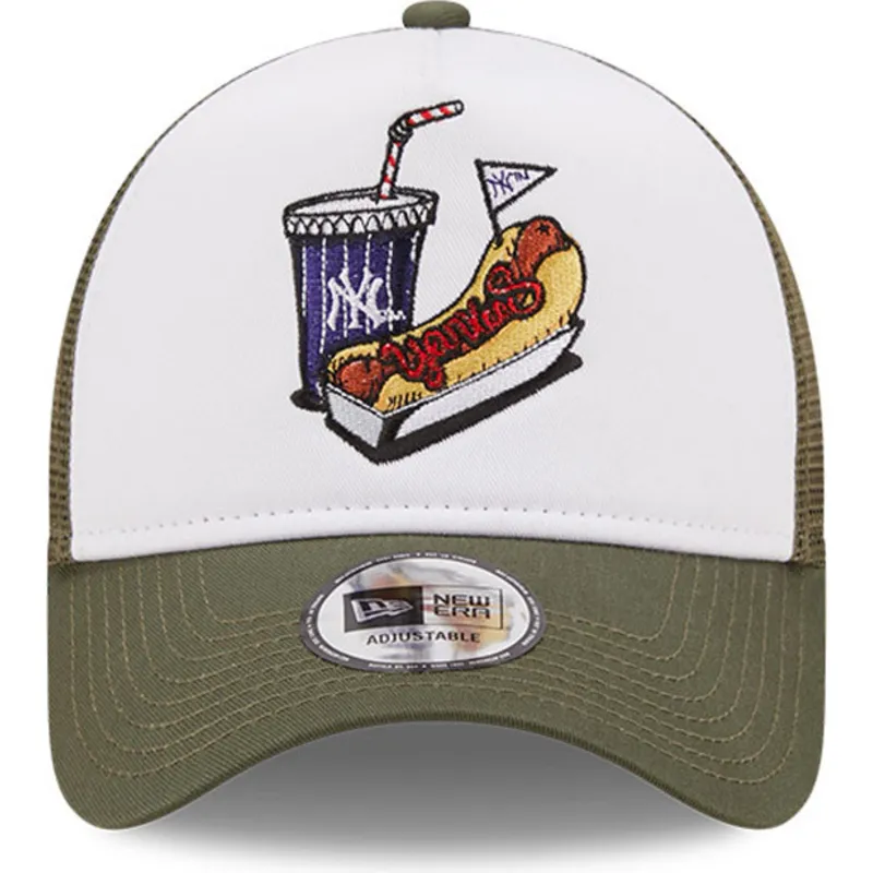 epci-curbata-alb-snapback-a-frame-stadium-food-hot-dog-de-new-york-yankees-mlb-de-new-era
