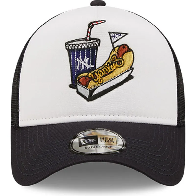 epci-curbata-alb-snapback-a-frame-stadium-food-hot-dog-de-new-york-yankees-mlb-de-new-era