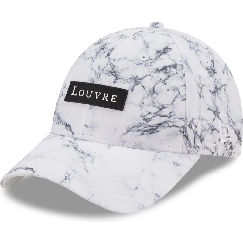 epci-curbata-alb-reglabila-9forty-clear-marble-le-louvre-de-new-era epci-curbata-alb-reglabila-9forty-clear-marble-le-louvre-de-new-era