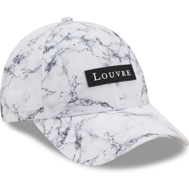 epci-curbata-alb-reglabila-9forty-clear-marble-le-louvre-de-new-era epci-curbata-alb-reglabila-9forty-clear-marble-le-louvre-de-new-era