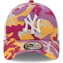 epci-curbata-roz-snapback-a-frame-camo-pack-de-new-york-yankees-mlb-de-new-era