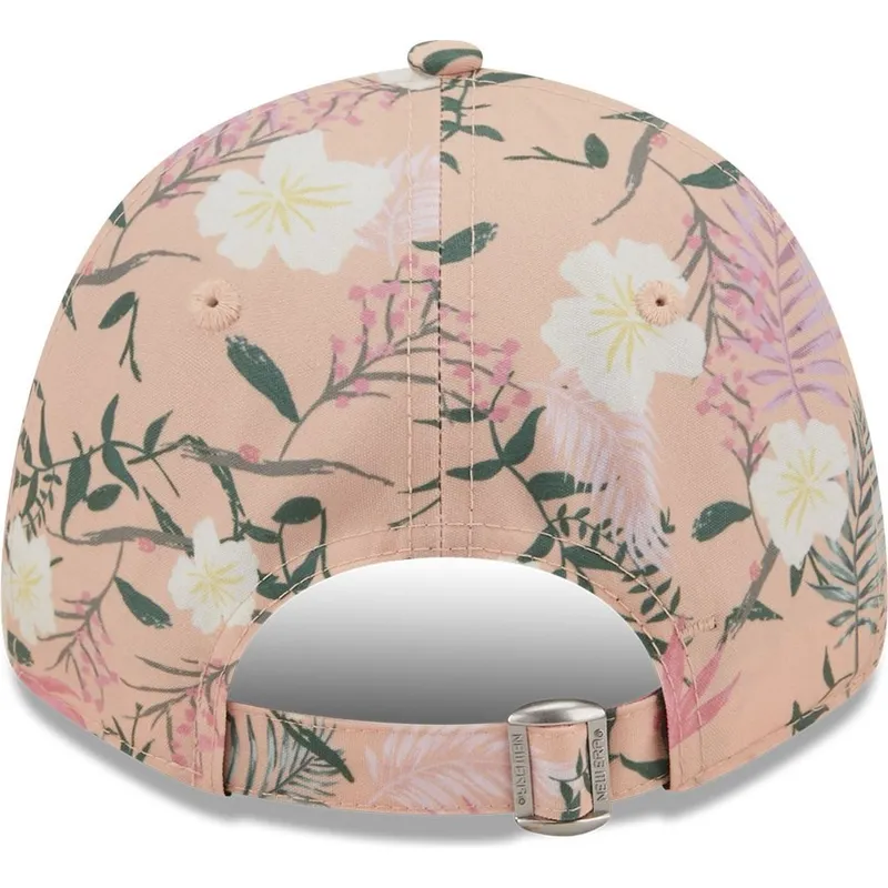 epci-curbata-roz-reglabila-9forty-floral-de-los-angeles-dodgers-mlb-de-new-era