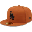 epci-plata-maro-fitted-59fifty-league-essential-de-los-angeles-dodgers-mlb-de-new-era