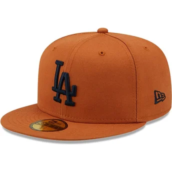 epci-plata-maro-fitted-59fifty-league-essential-de-los-angeles-dodgers-mlb-de-new-era