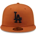 epci-plata-maro-fitted-59fifty-league-essential-de-los-angeles-dodgers-mlb-de-new-era