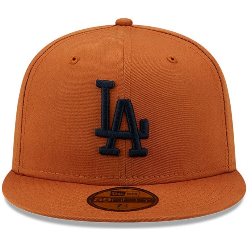 Flat Brim Navy Blue Logo 59FIFTY League 