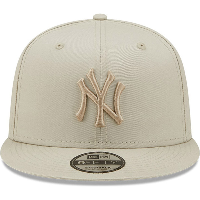 New Era Flat Brim Grey Logo 9FIFTY 