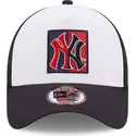 epci-curbata-bleumarin-snapback-a-frame-frame-team-patch-de-new-york-yankees-mlb-de-new-era