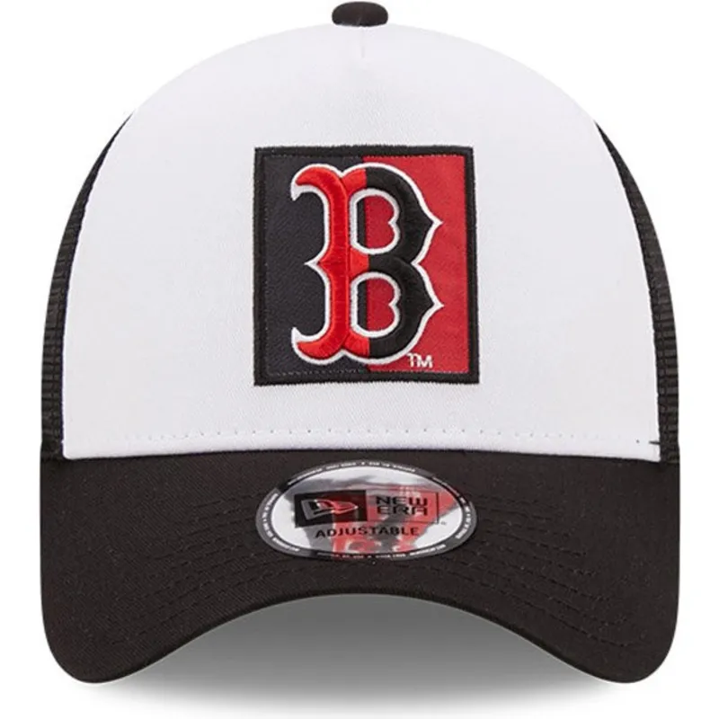epci-curbata-negru-snapback-a-frame-team-patch-de-boston-red-sox-mlb-de-new-era