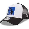 epci-curbata-negru-snapback-a-frame-team-patch-de-los-angeles-dodgers-mlb-de-new-era